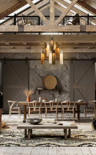 Cozinha Decoração No Estilo Rústico