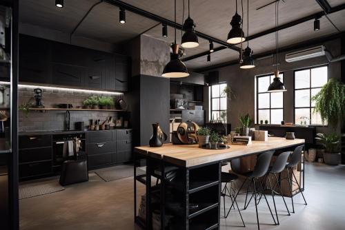 cozinha Decoração no Estilo Industrial